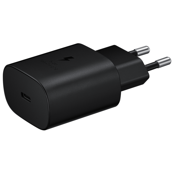 Samsung Originele Samsung 25W USB-C Snellader (Super Fast Charging) - Zwart