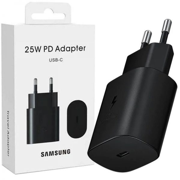Samsung Originele Samsung 25W USB-C Snellader (Super Fast Charging) - Zwart