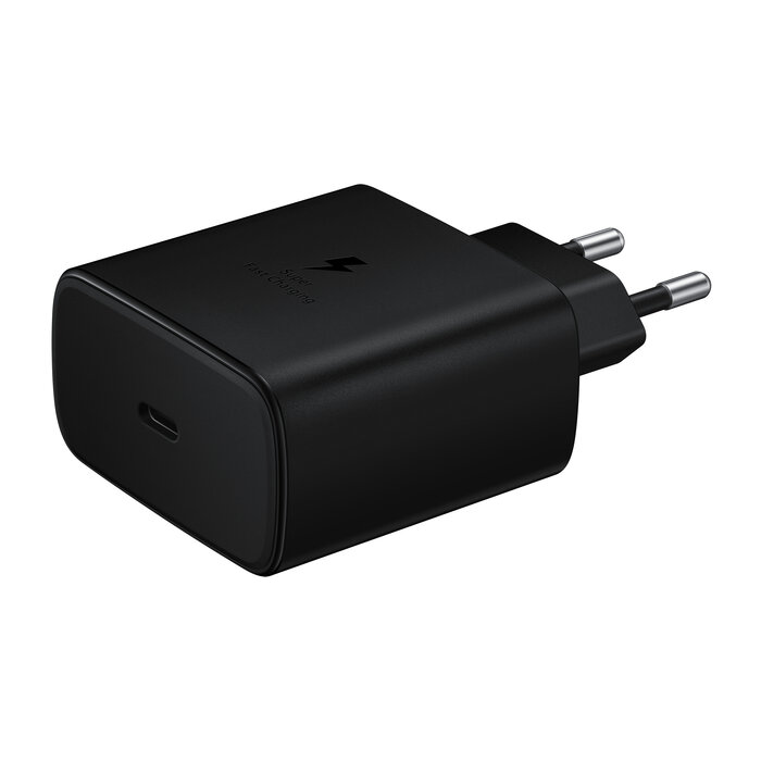 Samsung Originele Samsung USB-C Snellader 45W met 1m USB-C naar USB-C Kabel - Wit
