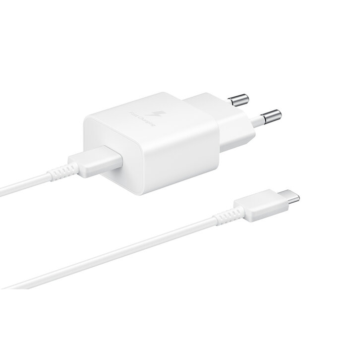 Samsung Originele Samsung 15W USB-C Snellader met Kabel - Wit (EP-T1510)