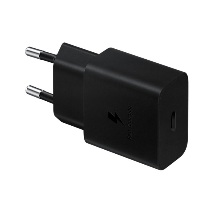 Samsung Samsung 15W USB-C Snellader met USB-C Kabel (1m) - Zwart