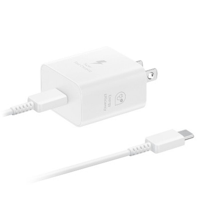 Samsung Samsung 25W GaN USB-C Travel Adapter - Super Fast Charging - Zwart (Bulk)