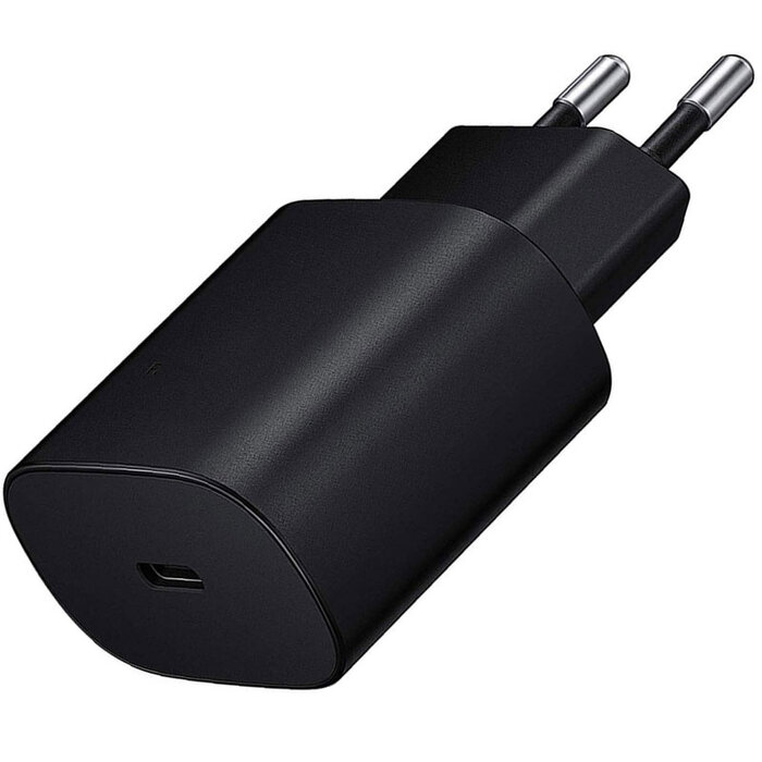 Samsung Samsung 25W GaN USB-C Travel Adapter - Super Fast Charging - Zwart (Bulk)