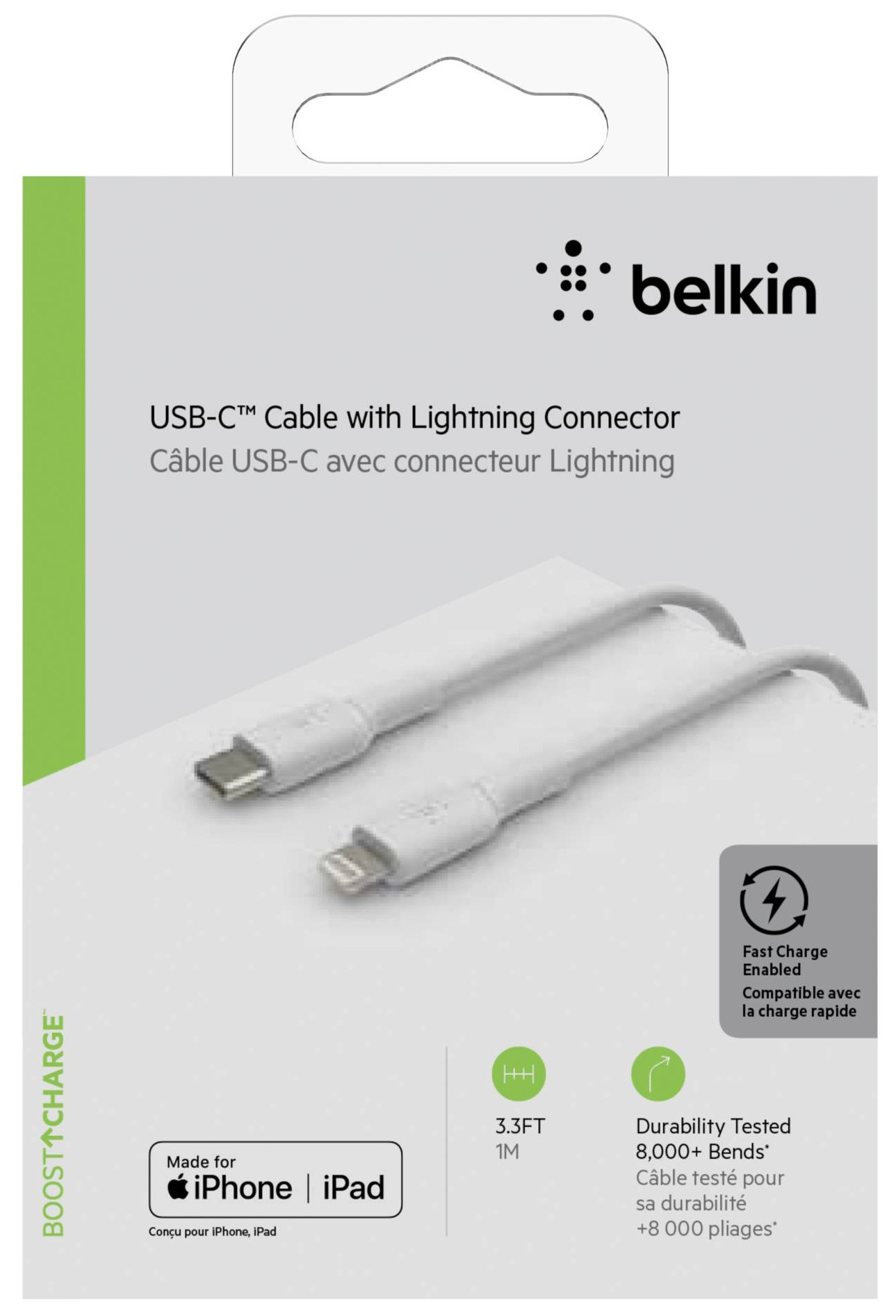 Quick & Easy Quick & Easy Lightning naar USB Kabel 1m Zwart - 5-pack