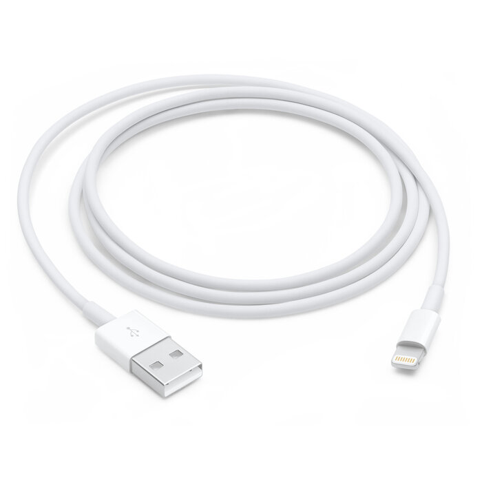 Quick & Easy Quick & Easy Lightning naar USB Kabel 1m Zwart - 5-pack