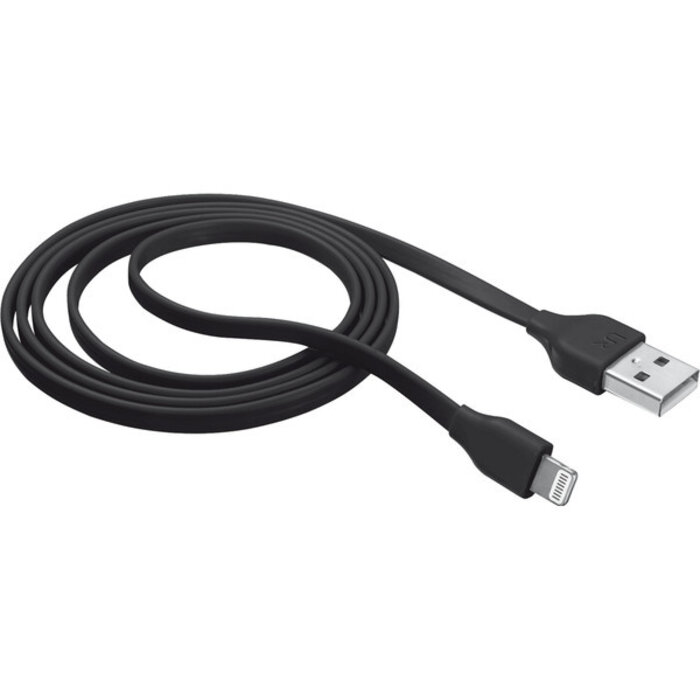 Quick & Easy Lightning Kabel 1 meter Zwart - USB naar Lightning oplaadkabel (5-pack)