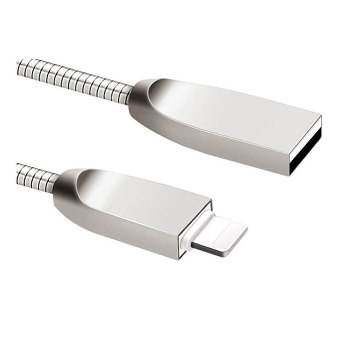 Quick & Easy Lightning naar USB Oplaadkabel 1 meter Wit - 5-pack