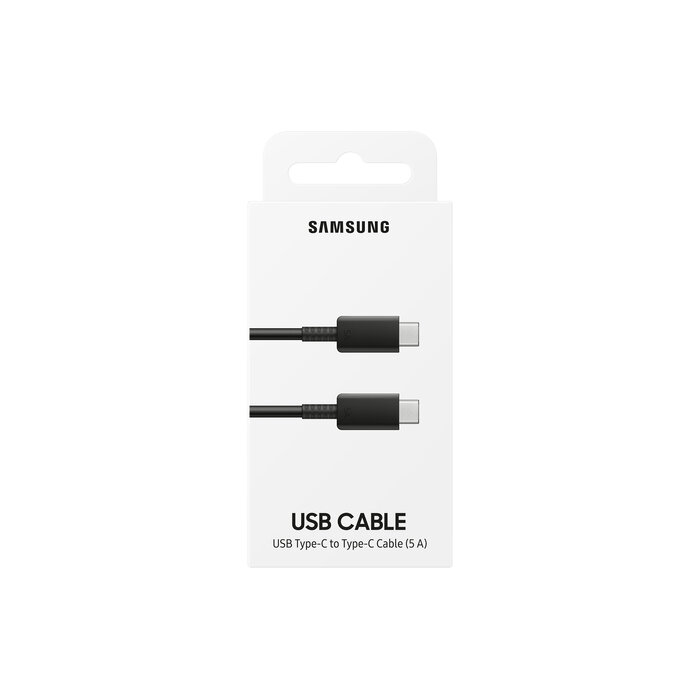 Samsung Originele Samsung USB-C naar USB-C Snellader Kabel - 1 Meter (5A) - Zwart
