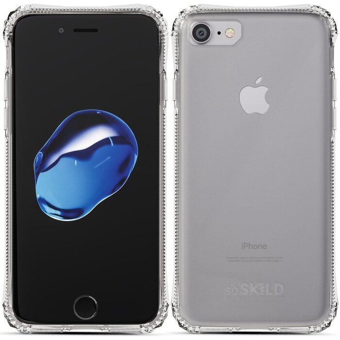 SoSkild SoSkild Absorb 2.0 ECO Case voor Apple iPhone 14 - Transparant met Pyramid Corners