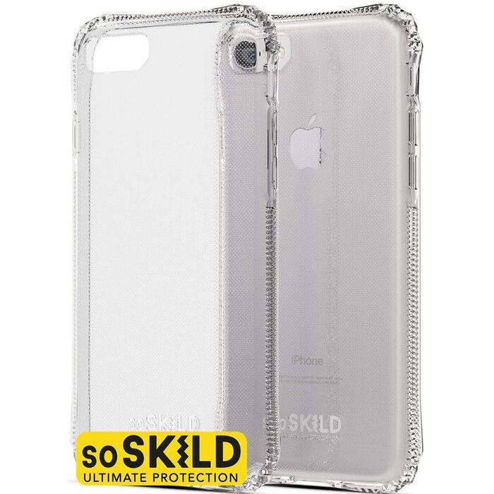 SoSkild SoSkild Absorb 2.0 ECO Case voor Apple iPhone 14 - Transparant met Pyramid Corners