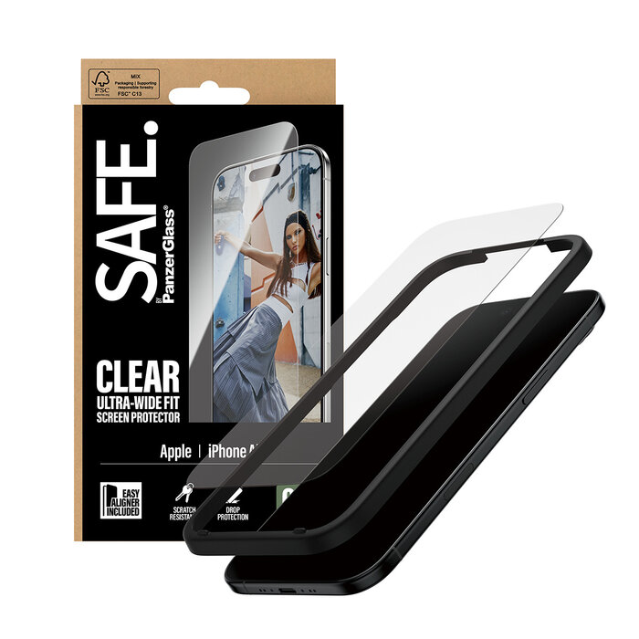SAFE by PanzerGlass SAFE by PanzerGlass Screenprotector voor Apple iPhone Air