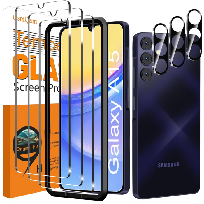 SAFE by PanzerGlass SAFE by PanzerGlass Ultra-Wide-Fit Screenprotector voor Samsung Galaxy A15 / A15 5G