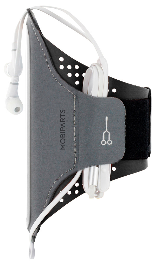 Mobiparts Mobiparts Comfort Fit Sportarmband Samsung Galaxy S10e - Zwart