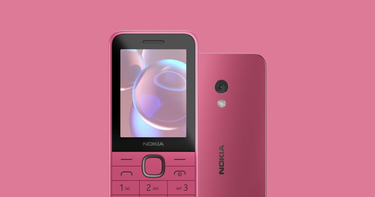 Nokia Nokia 225 (2024) 4G Mobiele Telefoon - Roze