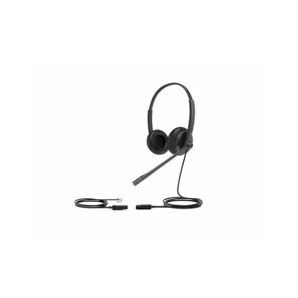 Yealink Yealink YHS34 Dual Bedrade Headset met Noise-Canceling (RJ-9 / QD)