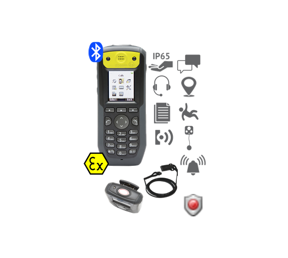 Ascom Ascom d81 Protector Robuuste DECT Handset (DH5-AABEAA)