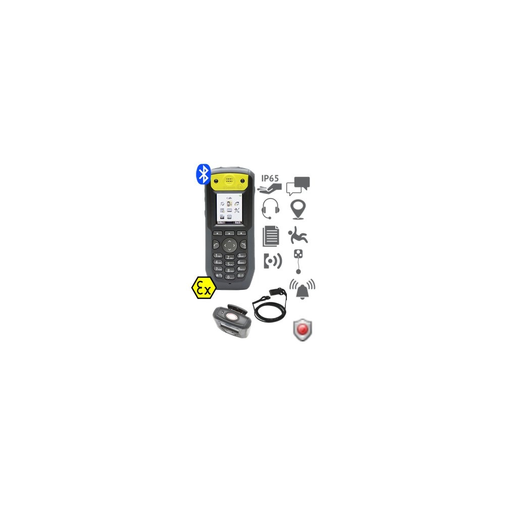 Ascom Ascom d81 Protector Robuuste DECT Handset (DH5-AABEAA)