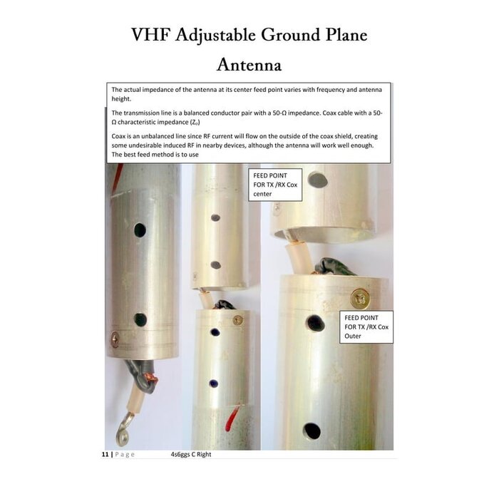 Ascom Ascom Ground plane antenna met specifieke frequentie