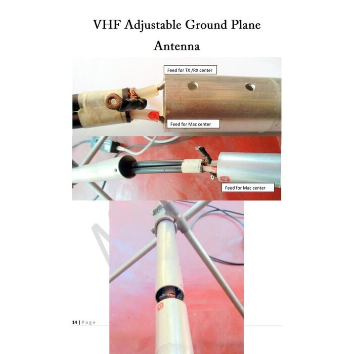 Ascom Ascom Ground plane antenna met specifieke frequentie