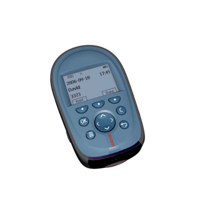 Ascom Ascom A71, advanced A72-way transmitter/receiver with alarmbutton,battery included