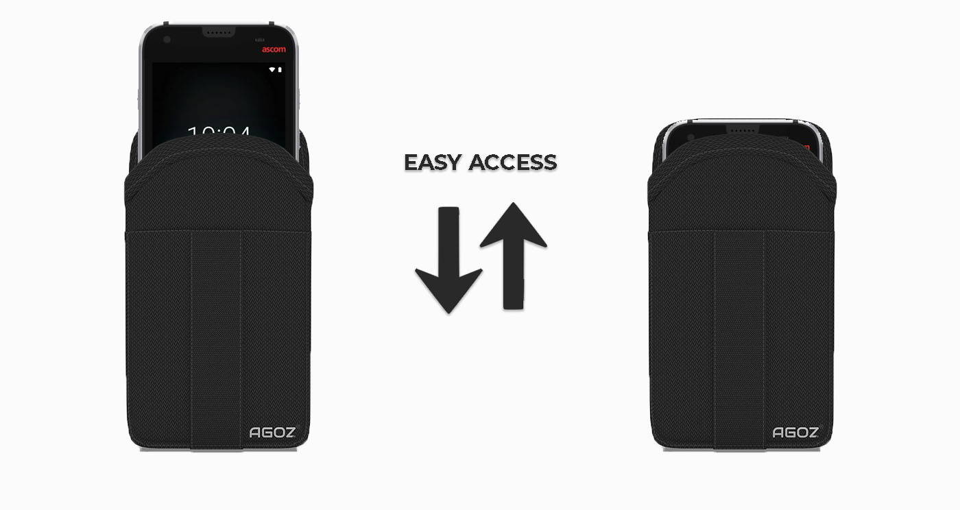 Ascom Ascom Myco 3 Back Cover met Geïntegreerde Clip (660585)