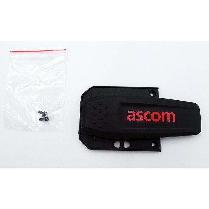 Ascom Standard clip D63 Ascom logo, White