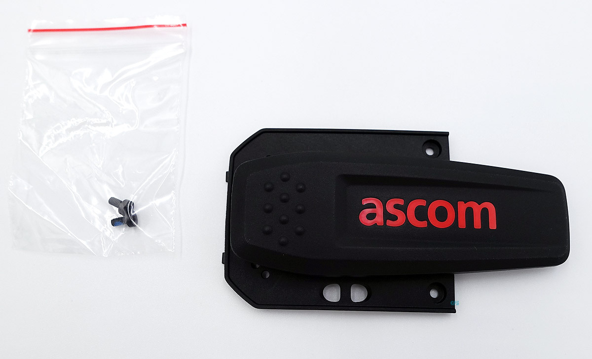 Ascom Ascom D63 Standaard Riemclip met Logo - Wit (660518)
