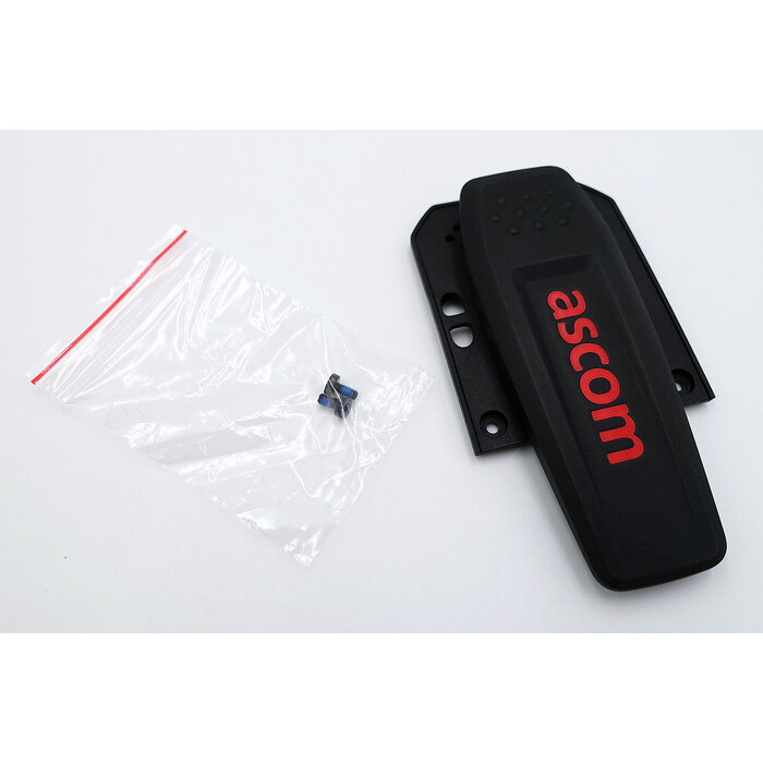 Ascom Standard clip D63 Ascom logo, White