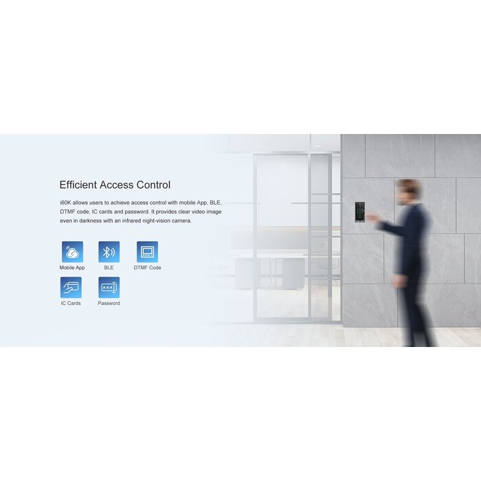 Fanvil Fanvil i60K SIP Video Intercom met Toetsenbord & RFID