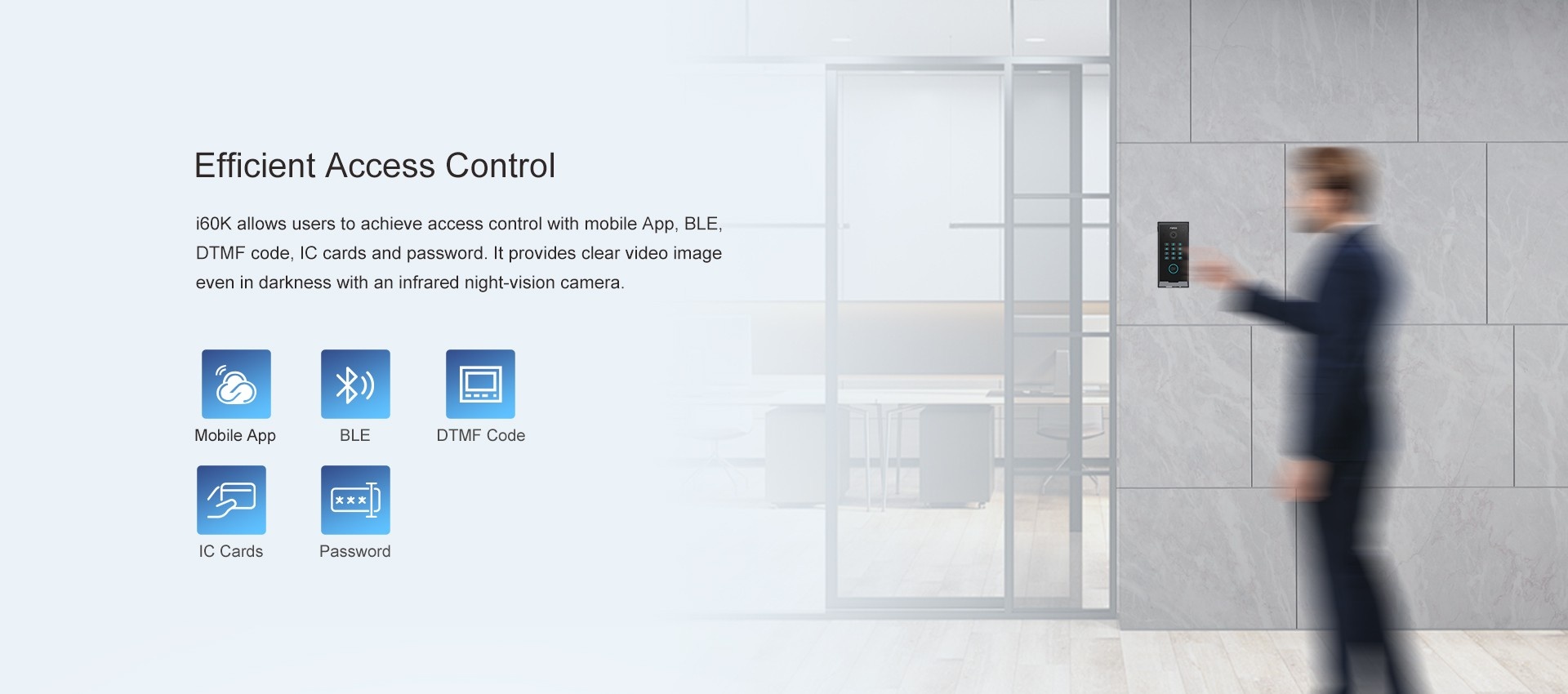 Fanvil Fanvil i60K SIP Video Intercom met Toetsenbord & RFID, foto 3 van 6