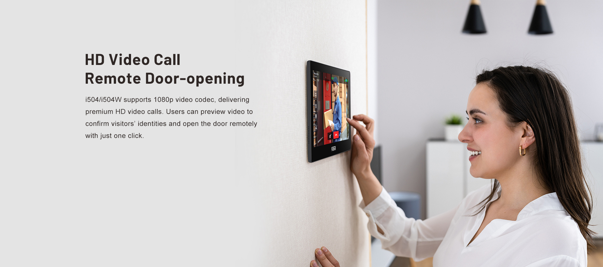 Fanvil Fanvil i504W SIP Intercom Binnenpost met Wifi