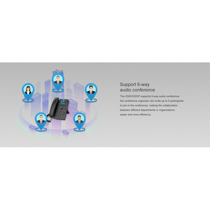 Fanvil Fanvil i501 SIP Binnenpost - Audio Intercom met HD Geluid en PoE