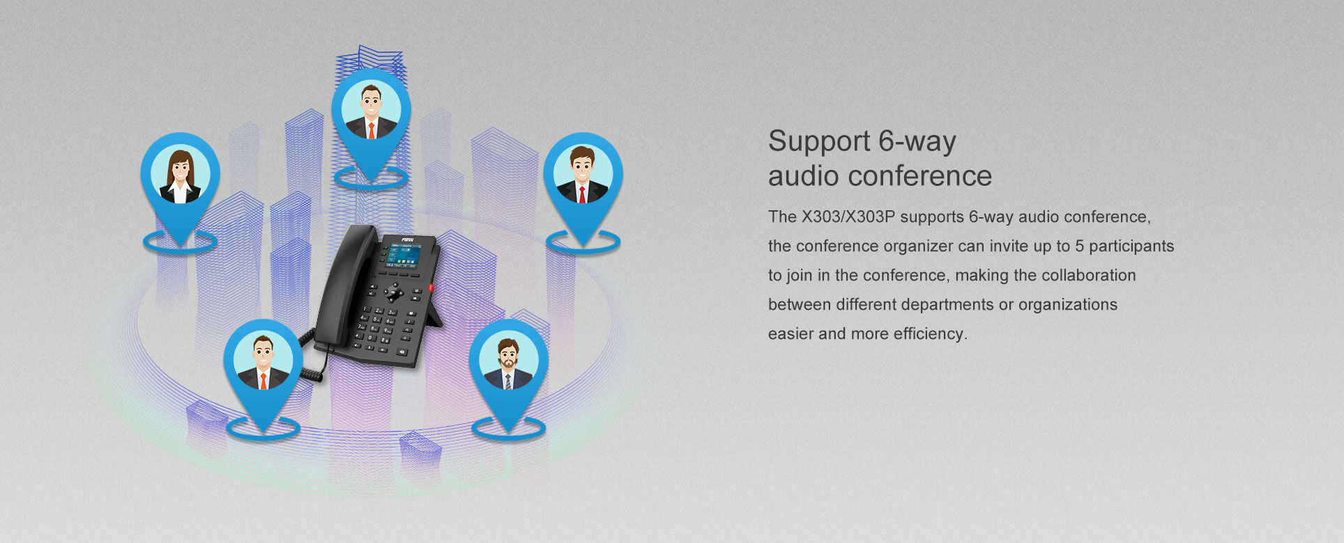 Fanvil Fanvil i501 SIP Binnenpost - Audio Intercom met HD Geluid en PoE
