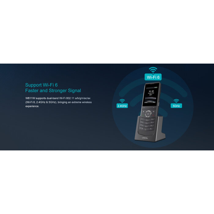 Fanvil Fanvil W610H Draadloze Wi-Fi Handset voor W710H