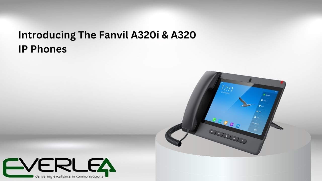 Fanvil Fanvil A320i Touchscreen SIP-Telefoon Console - Wit