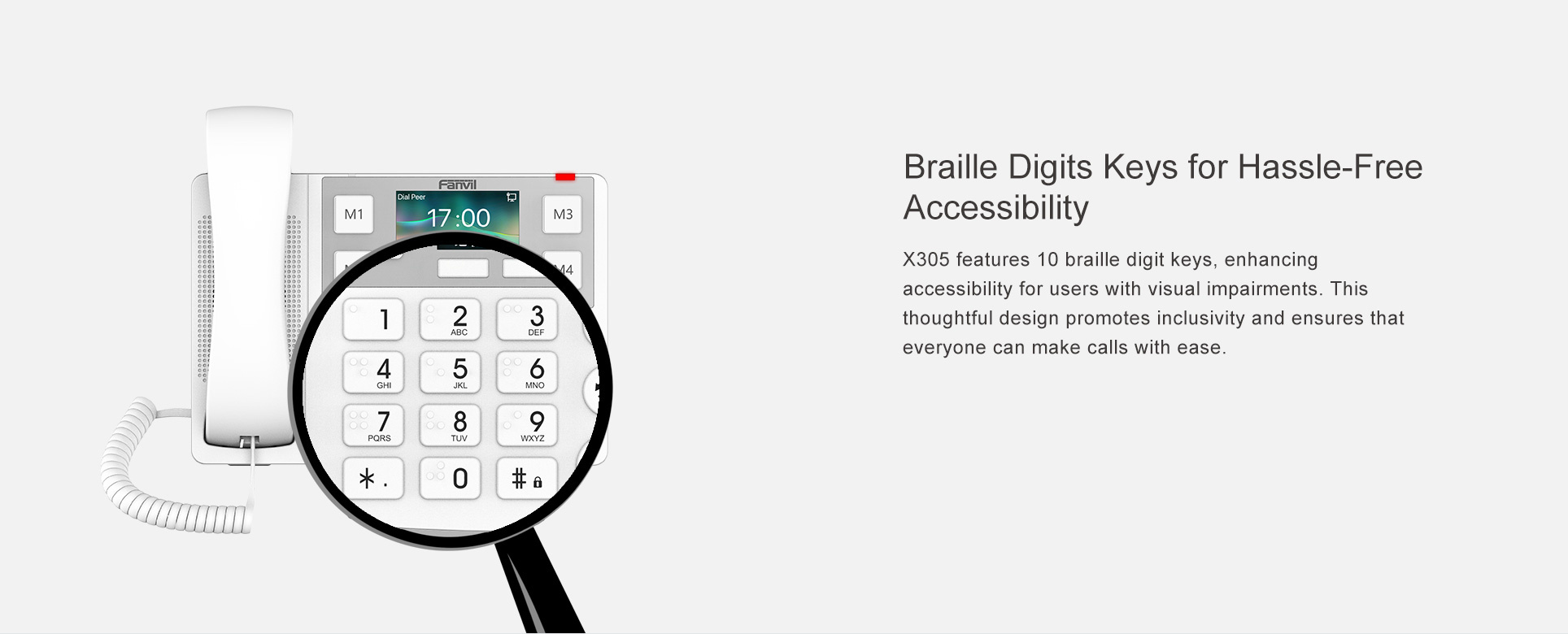 Fanvil Fanvil X305 SIP-Phone Big Button