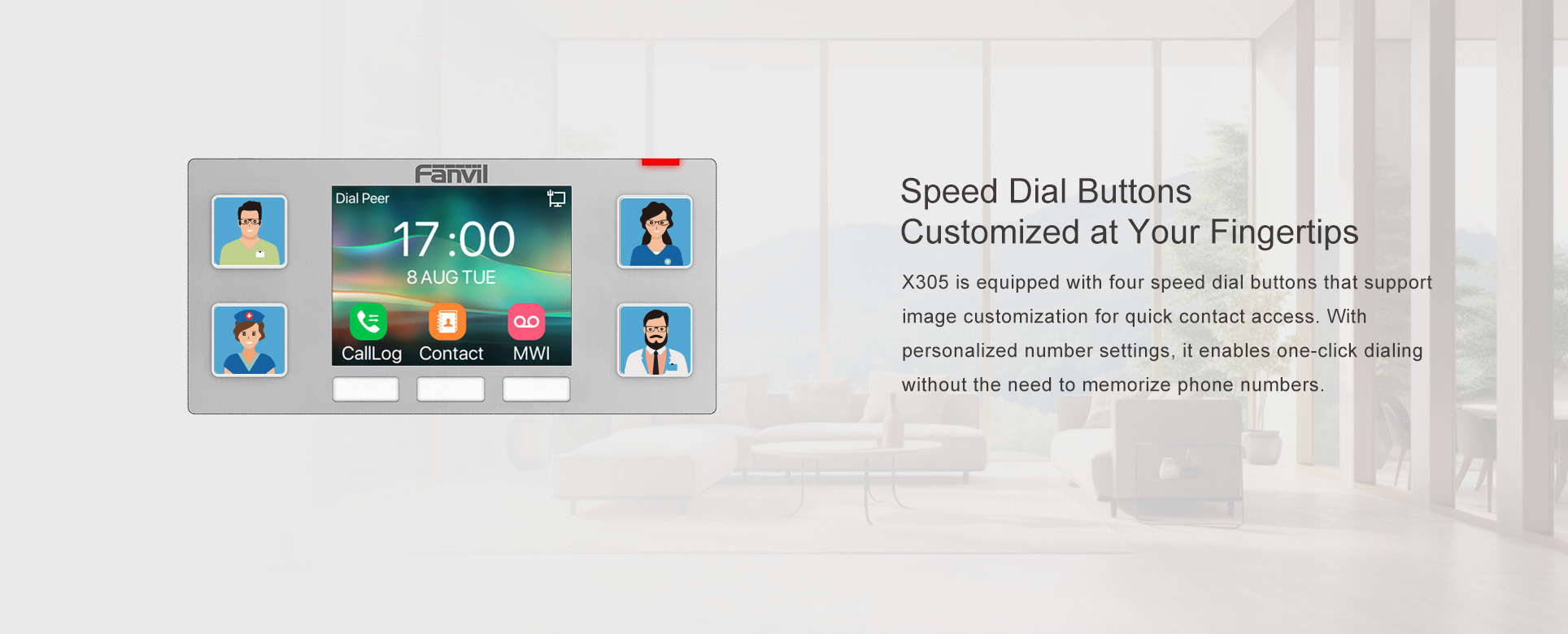 Fanvil Fanvil X305 SIP-Phone Big Button