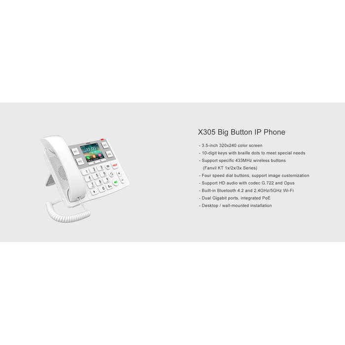 Fanvil Fanvil X305 SIP-Phone Big Button