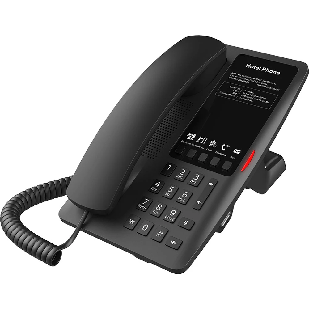 Fanvil Fanvil H4W SIP-Phone Hotel Black