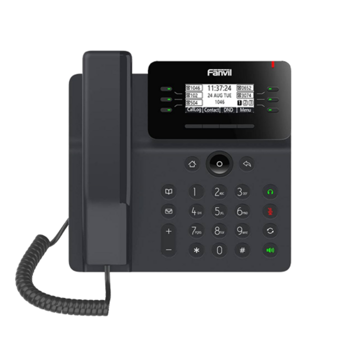 Fanvil Fanvil V63 Zakelijke VoIP Telefoon (6 SIP-lijnen, PoE & Gigabit)