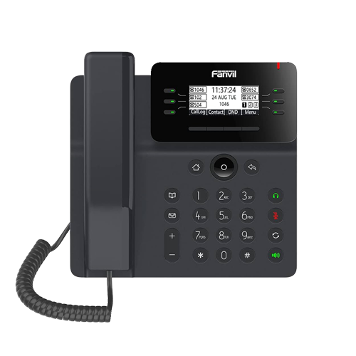 Fanvil Fanvil V63 Zakelijke VoIP Telefoon (6 SIP-lijnen, PoE & Gigabit)
