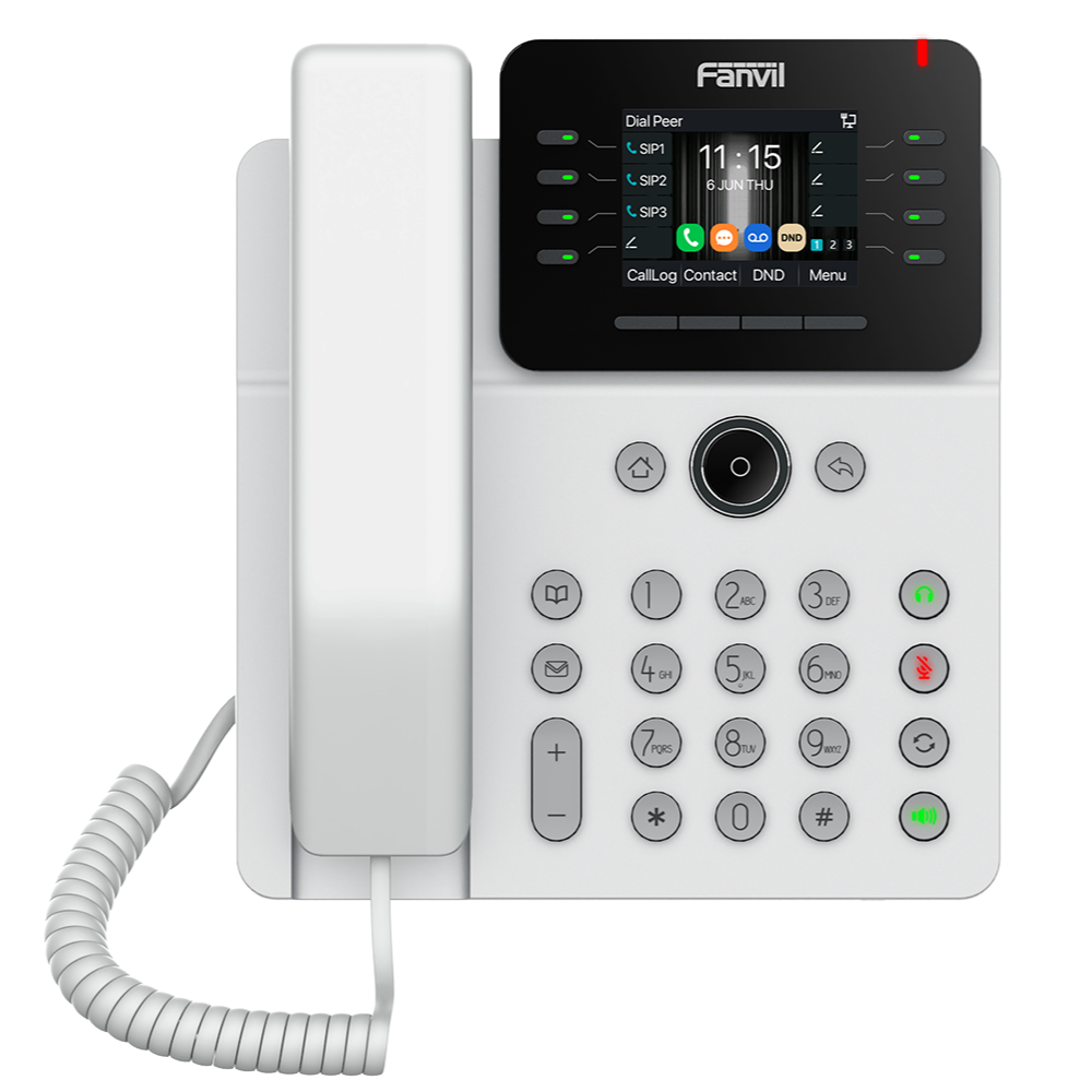 Fanvil Fanvil V62G White Zakelijke VoIP-Telefoon (Gigabit, PoE)