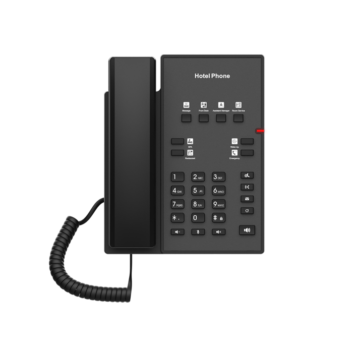 Fanvil Fanvil H4 SIP Hoteltelefoon met PoE en HD-Audio