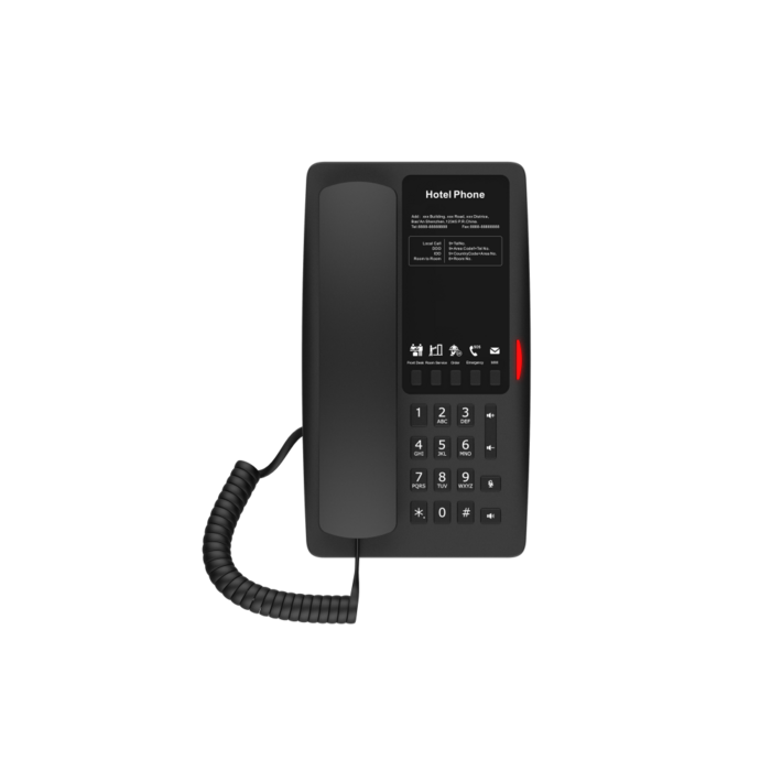 Fanvil Fanvil H4 SIP Hoteltelefoon met PoE en HD-Audio