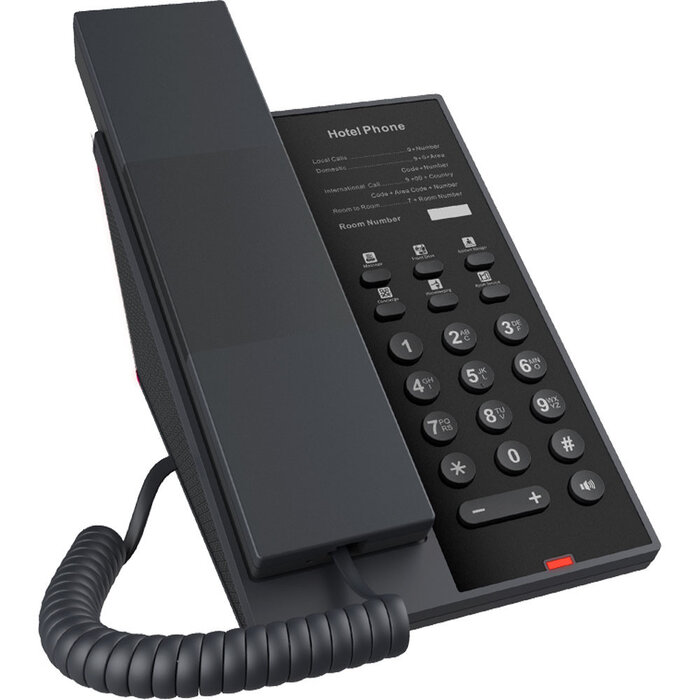 Fanvil Fanvil H1-2-Draads IP Hoteltelefoon met Aanpasbaar Frontpaneel