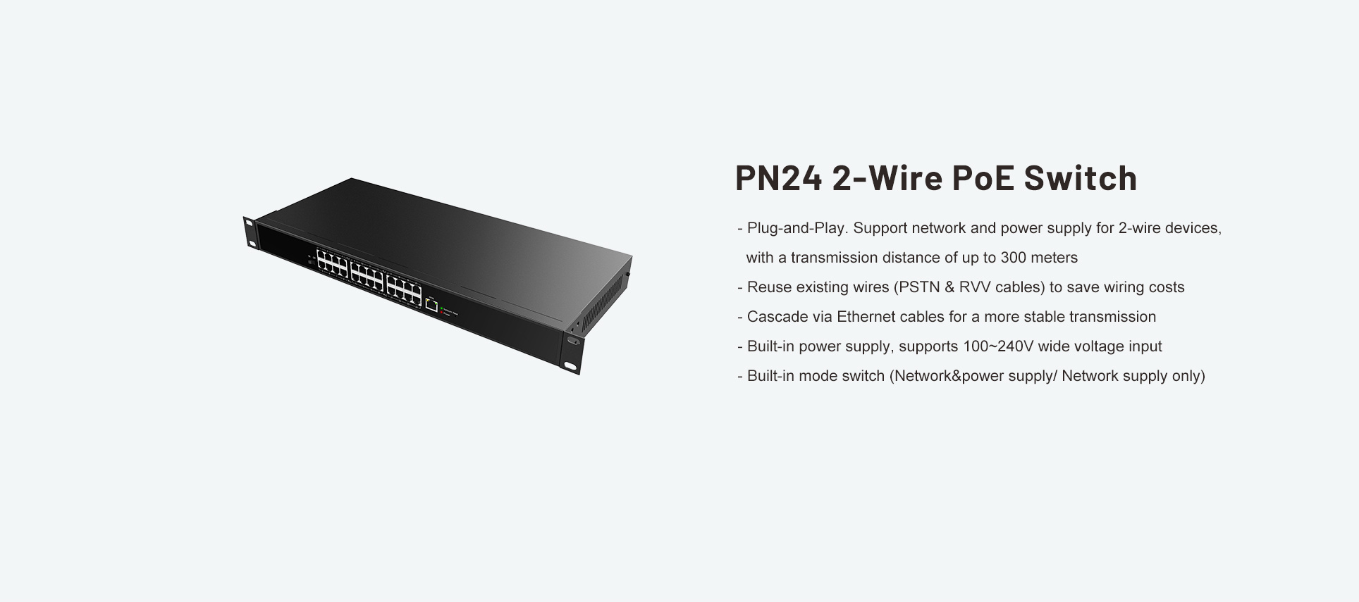 Fanvil Fanvil PN24 2-Wire PoE Switch