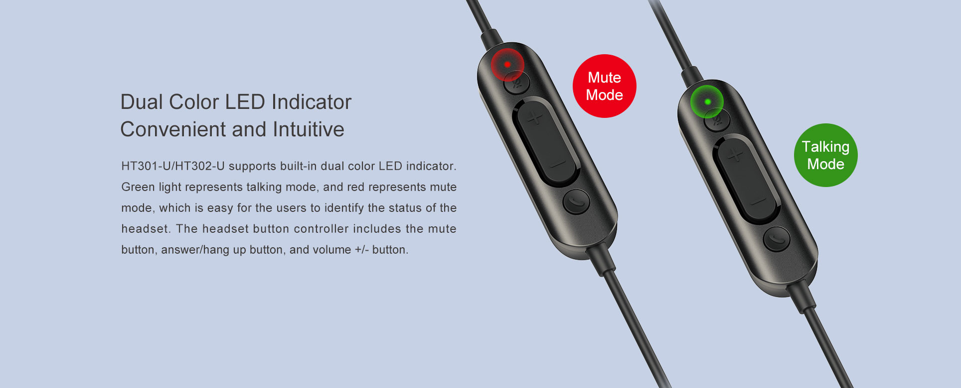 Fanvil Fanvil HT302-U Binaural USB-Headset met In-line Bediening