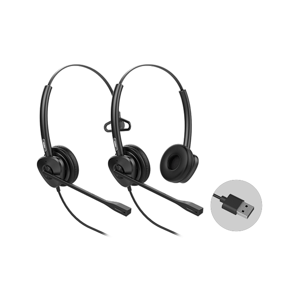 Fanvil Fanvil HT302-U Binaural USB-Headset met In-line Bediening