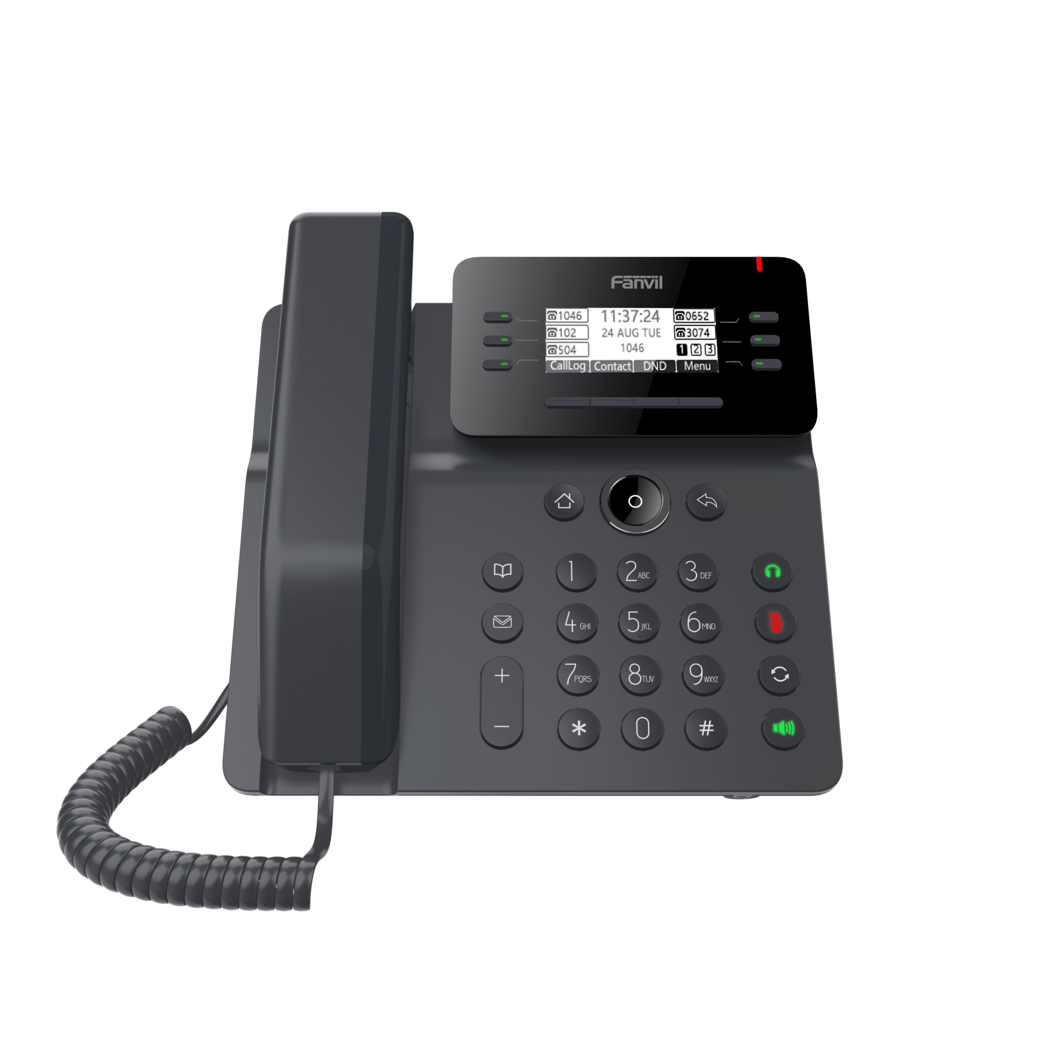 Fanvil Fanvil V62G White VoIP-Telefoon (6 SIP, Gigabit, PoE)