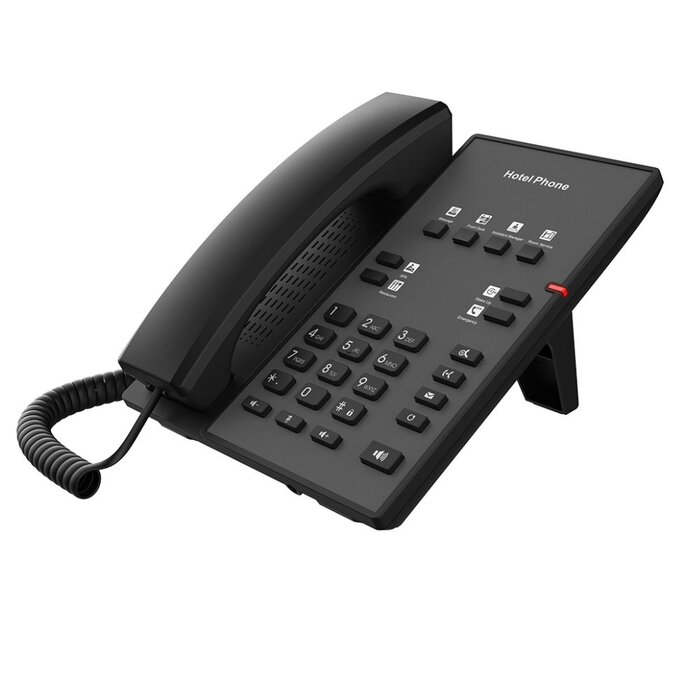 Fanvil Fanvil H1-2-Draads IP Hoteltelefoon met Aanpasbaar Frontpaneel